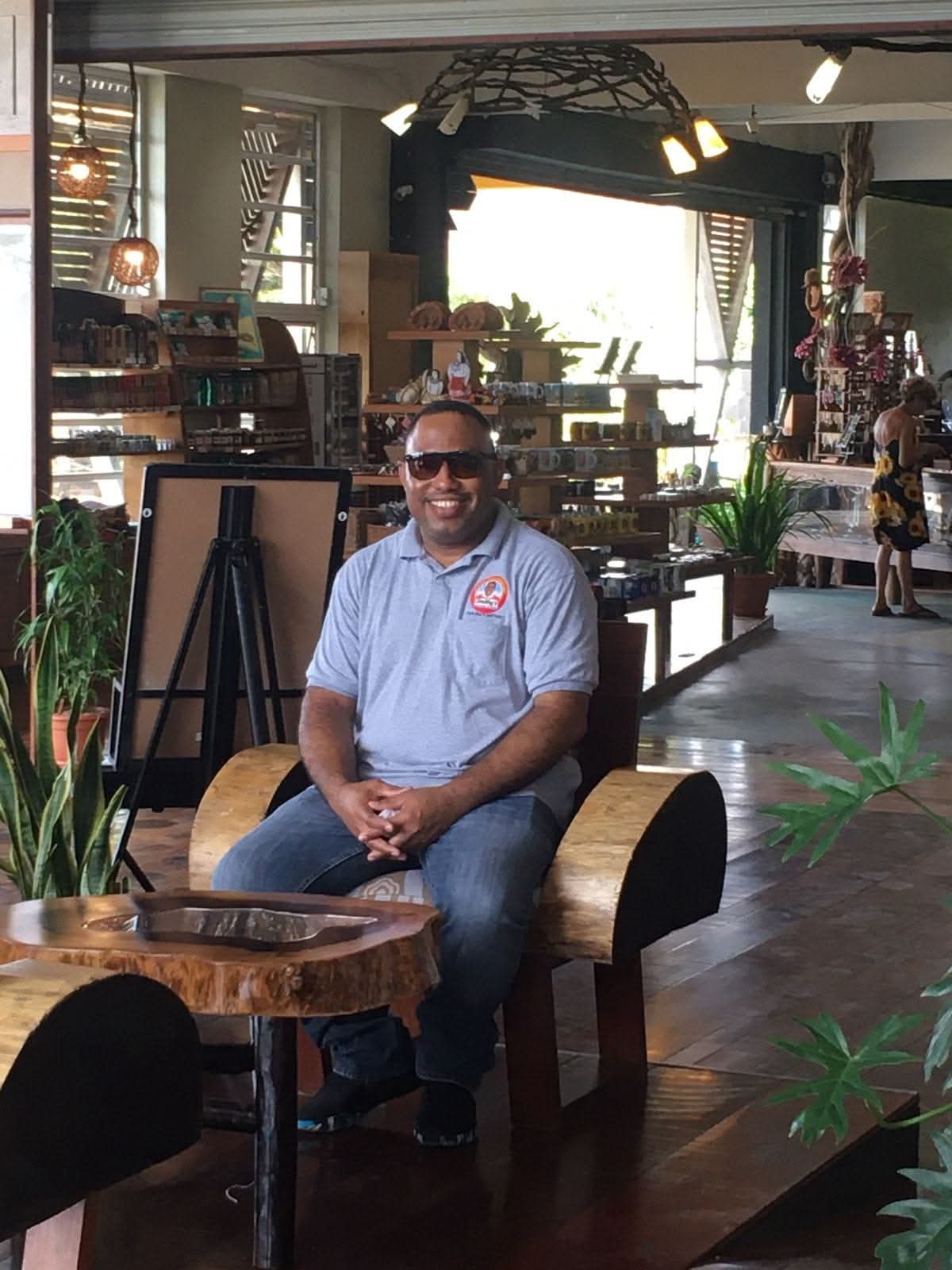 Lindburgh Smith, co-owner of Smithy's Natural Blend