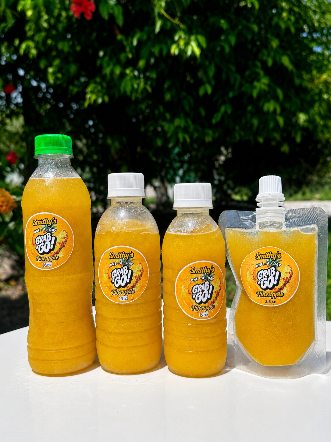 Set Of Pineapple One A Day Grab And Go 12 10 8 3